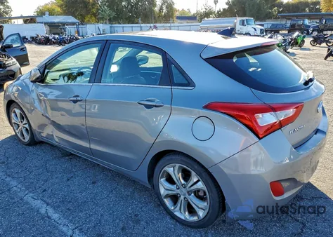 2014 Hyundai Elantra Gt z USA, uszkodzony, nr VIN KMHD35LH8EU184493